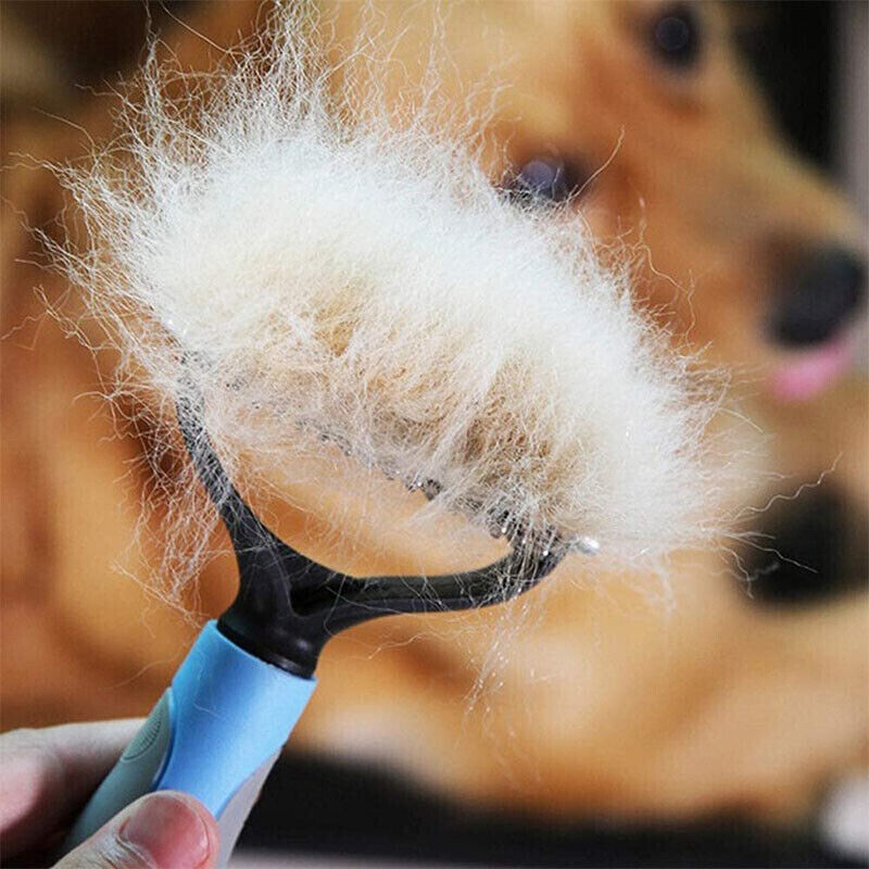 Dual-Sided Dematting Brush for Dogs & Cats