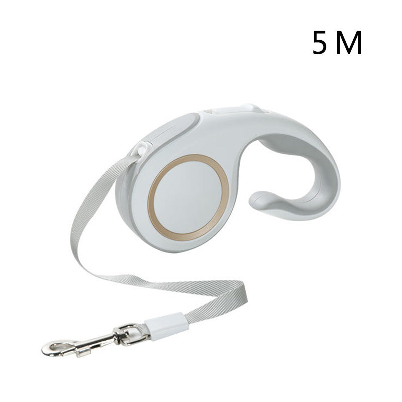 Automatic retractable dog leash, 3–5m.