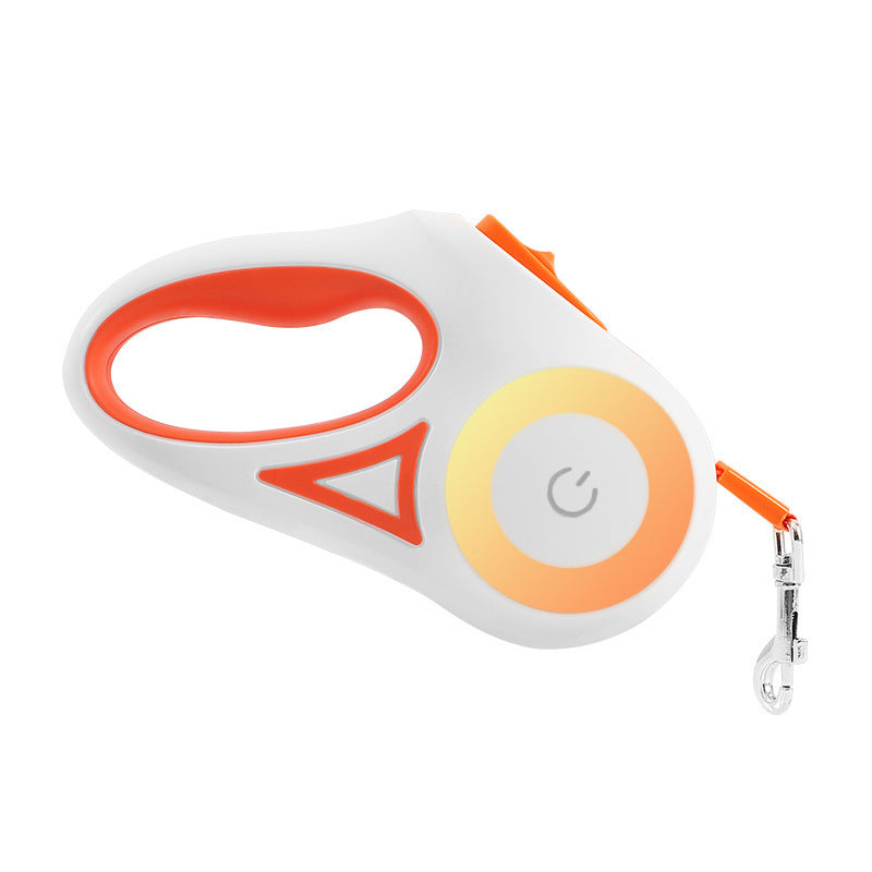 Automatic Retractable Spotlight Leash With Collar.
