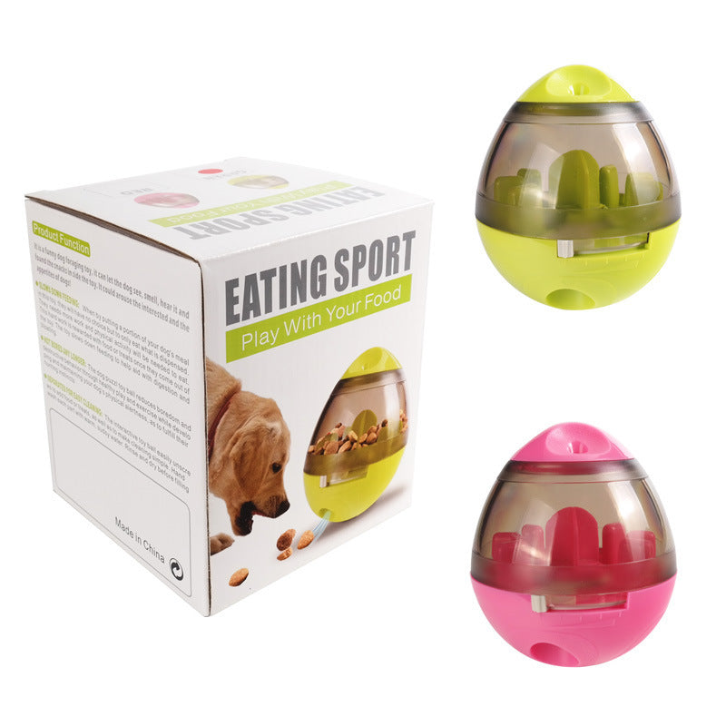 Interactive Pet Food Feeder Dispenser Toy.