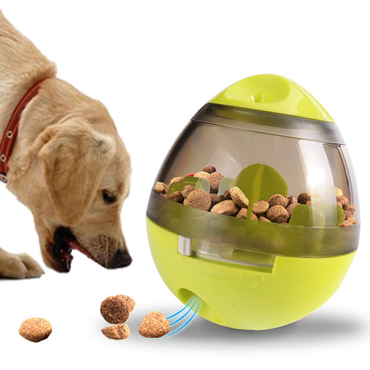 Interactive Pet Food Feeder Dispenser Toy.