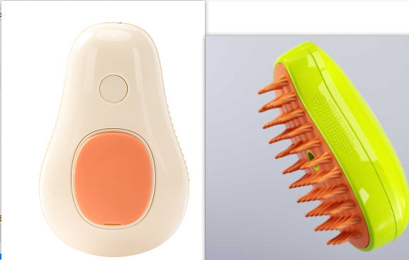 3-in-1 Steam Cat Brush & Dog Grooming Comb